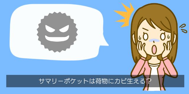 サマリーポケットはカビ生える？