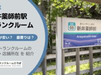 新井薬師前駅（中野区）周辺のトランクルーム