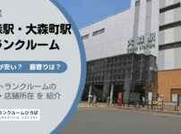 大森駅と大森町駅（大田区）周辺のトランクルーム