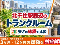北千住駅周辺のトランクルーム
