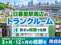 日暮里駅周辺のトランクルーム