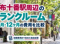 麻布十番駅周辺のトランクルーム