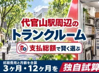 代官山駅周辺のトランクルーム