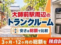 大師前駅周辺のトランクルーム