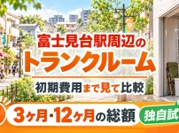 富士見台駅周辺のトランクルーム
