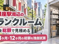 東銀座駅周辺のトランクルーム