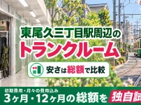 東尾久三丁目駅周辺のトランクルーム