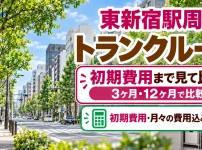 東新宿駅周辺のトランクルーム