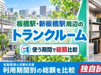 板橋駅・新板橋駅周辺のトランクルーム