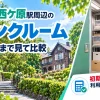 上中里駅・西ヶ原駅周辺のトランクルーム