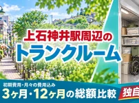 上石神井駅周辺のトランクルーム