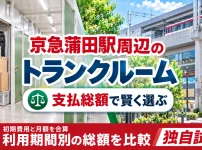 京急蒲田駅周辺のトランクルーム