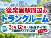 後楽園駅周辺のトランクルーム
